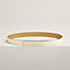 View: front, Reversible leather strap 24 mm