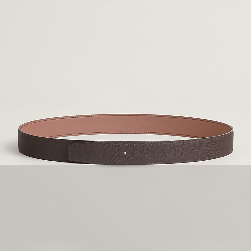 Reversible leather strap 32 mm