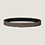 View: front, Reversible leather strap 32 mm