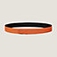View: front, Reversible leather strap 32 mm