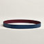 View: front, Reversible leather strap 32 mm