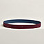 View: front, Reversible leather strap 32 mm