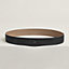 Reversible leather strap 38 mm, view 2 of 2
