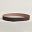 Reversible leather strap 38 mm, view 2 of 2