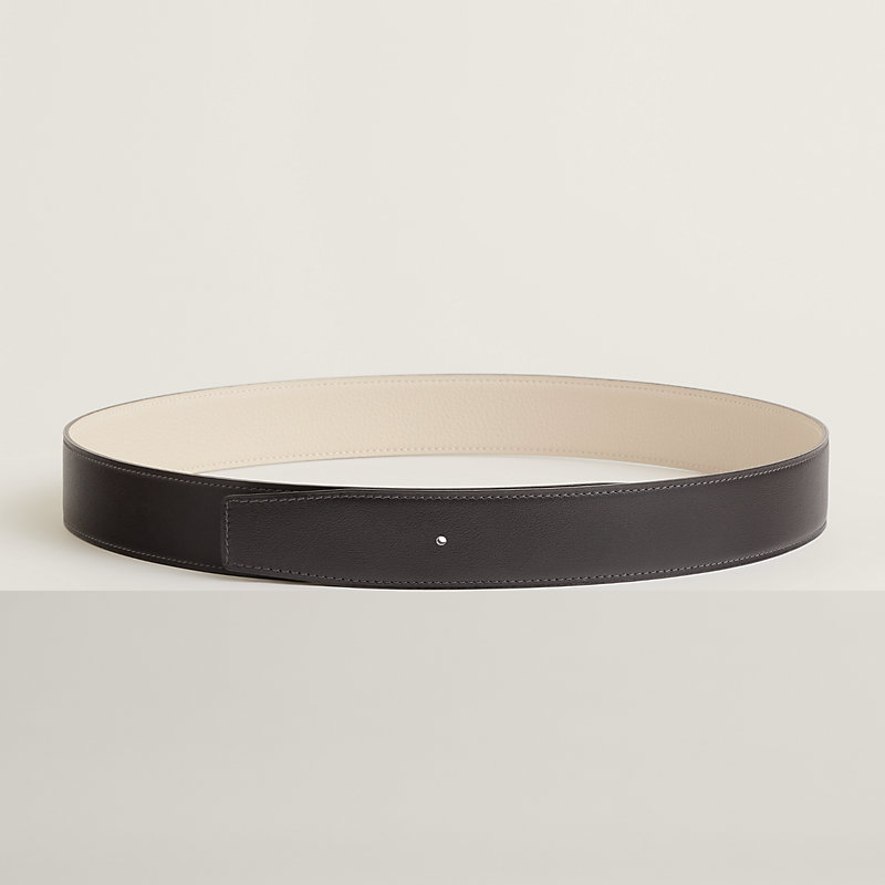 Reversible leather strap 38 mm