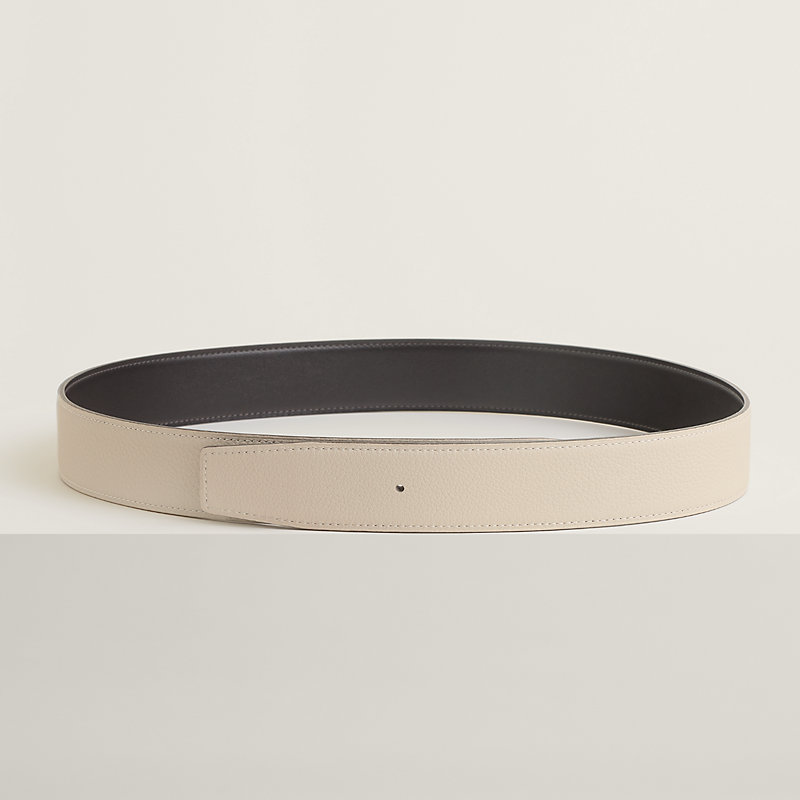 Reversible leather strap 38 mm