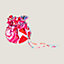 View: front, Reversible silk coin purse PM