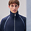 View: Worn, "Reversible sport" full-zip sweater