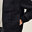 Rib-trim jacket, View: Worn, worn, view 6 of 7