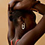Rivage earrings, large model, View: Worn, worn, view 2 of 2