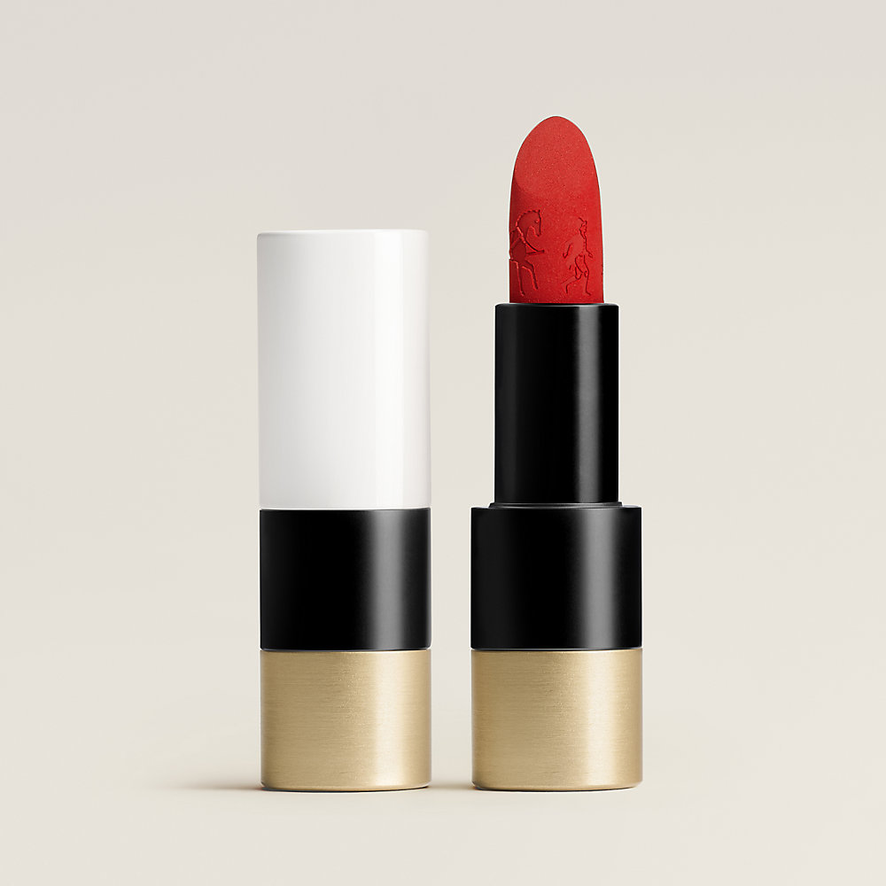 Rouge Hermès, Matte lipstick, Engraved limited edition, Rouge