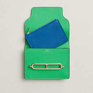Roulis Slim bicolor wallet | Hermès Mainland China