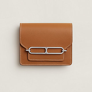 上品ウォレット♪{HERMES} ロウリス スリム Roulis Slim Gold roulis-slim-wallet--082053CK37