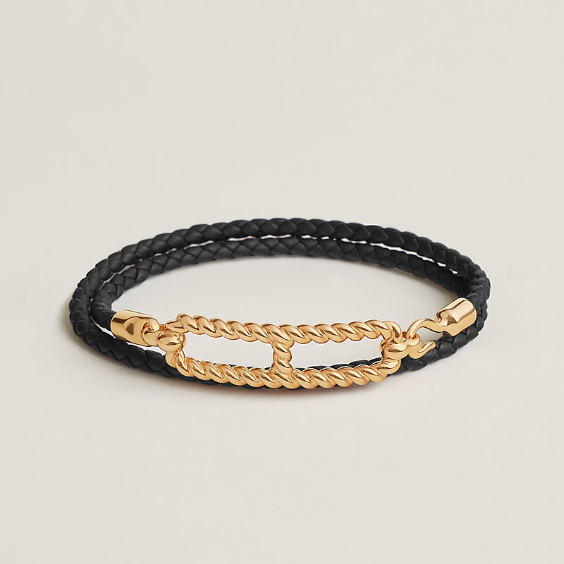 Roulis godronne Double Tour bracelet