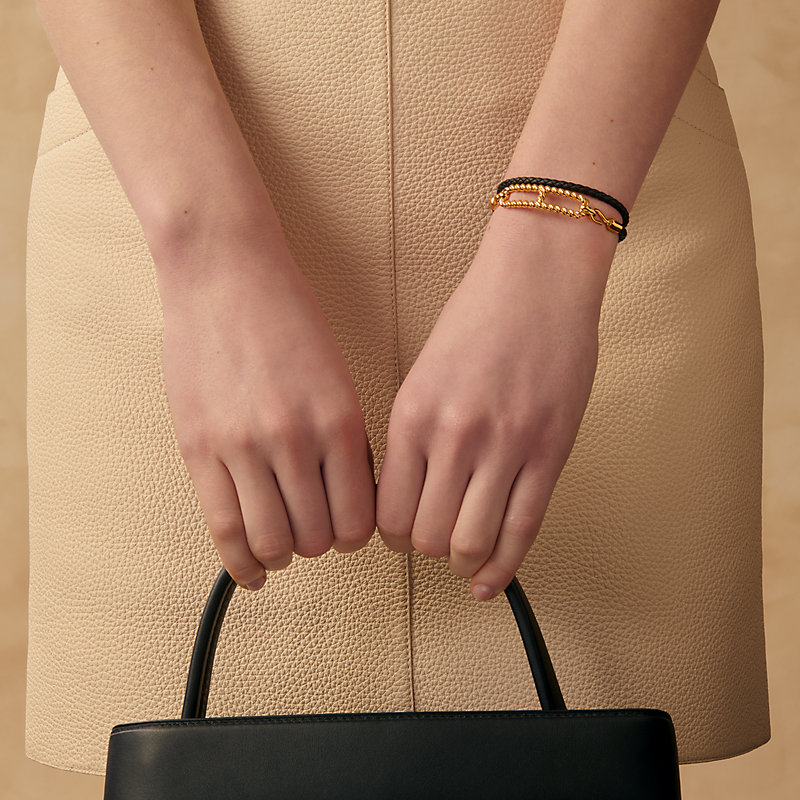 Roulis godronne Double Tour bracelet