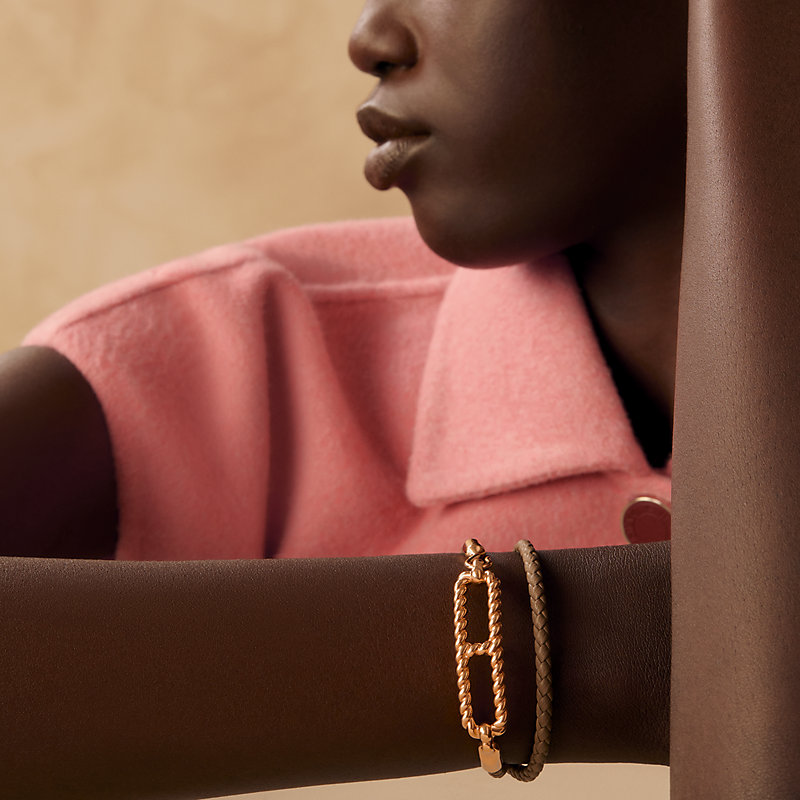 Roulis Godronne Double Tour bracelet