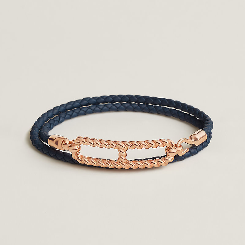 Roulis Godronne Double Tour bracelet