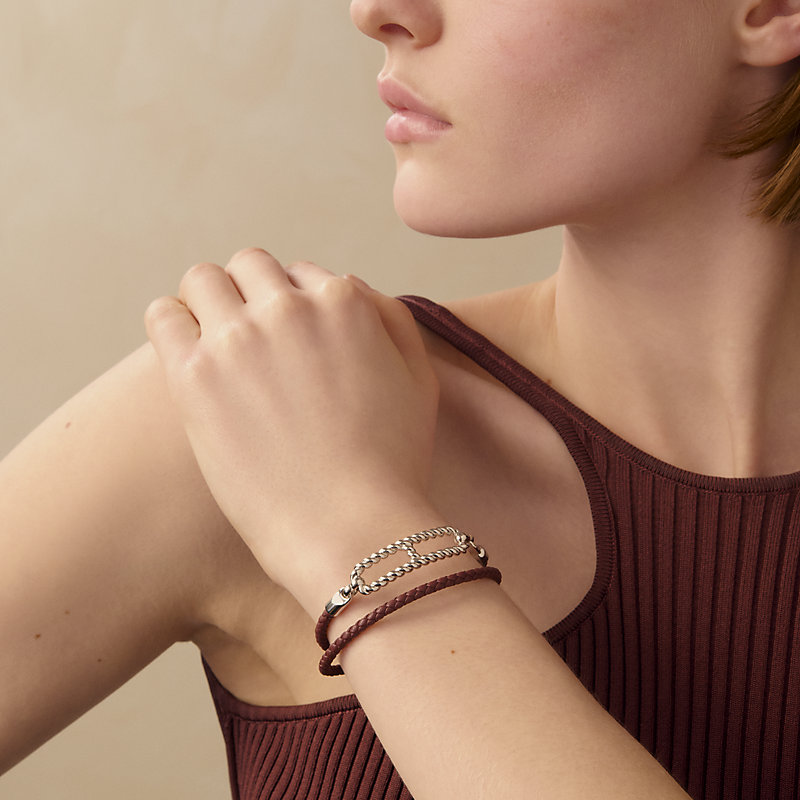 Roulis Godronne Double Tour bracelet