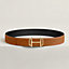 Royal belt buckle & Coaching reversible leather strap 38 mm, View: , view 2 of 2
