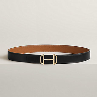 Royal belt buckle & Reversible leather strap 32 mm | Hermès