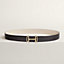 View: , Royal belt buckle & Reversible leather strap 32 mm