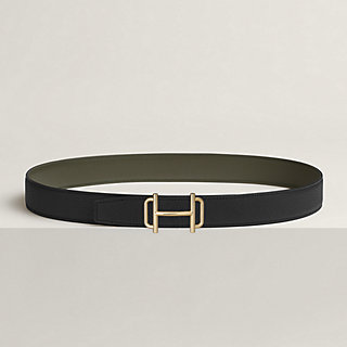 Royal belt buckle & Reversible leather strap 32 mm | Hermès
