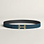 Royal belt buckle & Reversible leather strap 32&nbsp;mm, View: , view 1 of 3
