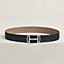 Royal belt buckle & Reversible leather strap 38 mm, View: , view 2 of 3
