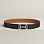 Royal belt buckle & Reversible leather strap 38 mm, view 1 of 2