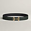 Royal belt buckle & Reversible leather strap 38&nbsp;mm, view 1 of 2