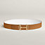 Royal belt buckle & Reversible leather strap 38&nbsp;mm, View: , view 1 of 2