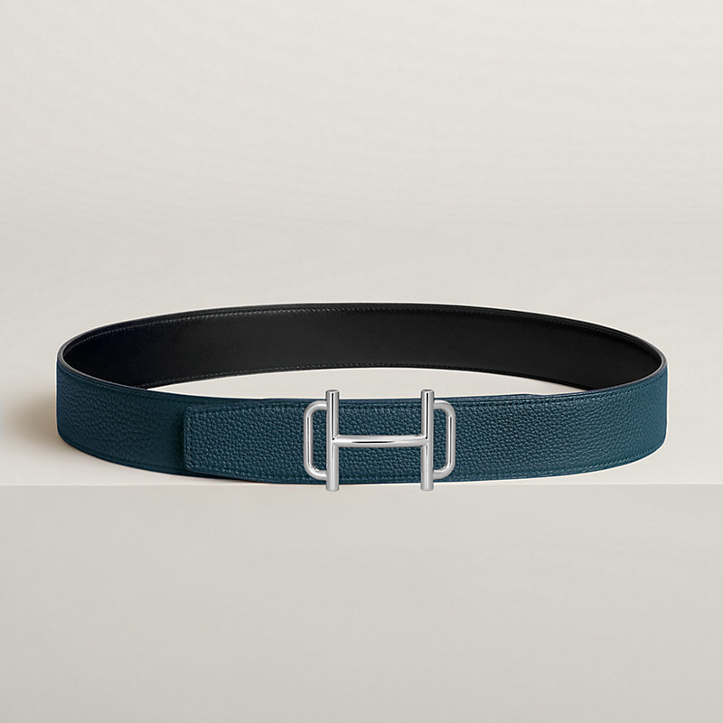 Royal belt buckle & Reversible leather strap 38 mm