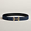 Royal belt buckle & Reversible leather strap 38&nbsp;mm, view 2 of 2