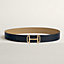 Royal belt buckle & Reversible leather strap 38&nbsp;mm, view 1 of 2