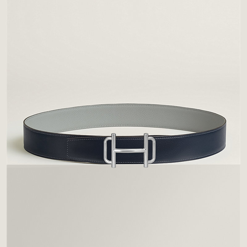 Royal belt buckle & Reversible leather strap 38 mm