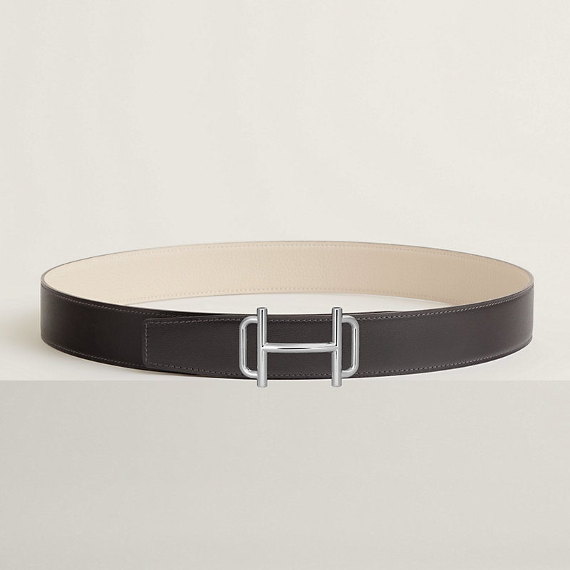 Royal belt buckle & Reversible leather strap 38 mm