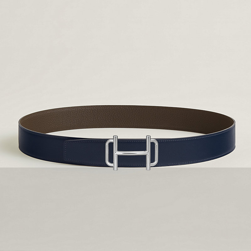 Royal belt buckle & Reversible leather strap 38 mm