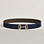 Royal belt buckle & Reversible leather strap 38&nbsp;mm, View: , view 1 of 2