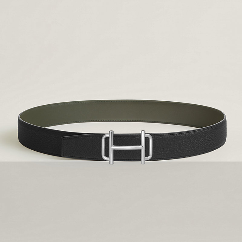 Royal belt buckle & Reversible leather strap 38 mm
