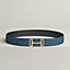 Royal belt buckle & Reversible leather strap 38 mm, View: , view 2 of 2