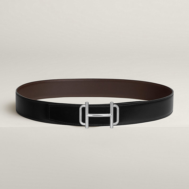 Royal belt buckle & Reversible leather strap 38 mm