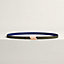 Ruban belt buckle & Reversible leather strap 13 mm, view 1 of 3
