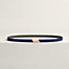 Ruban belt buckle & Reversible leather strap 13 mm, view 2 of 3
