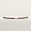 View: , Ruban belt buckle & Reversible leather strap 13 mm