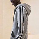 View: Worn, "Run H" zipped hooded sweater