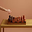View: Worn, Samarcande II chess set