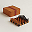 View: Worn, Samarcande mini chess set