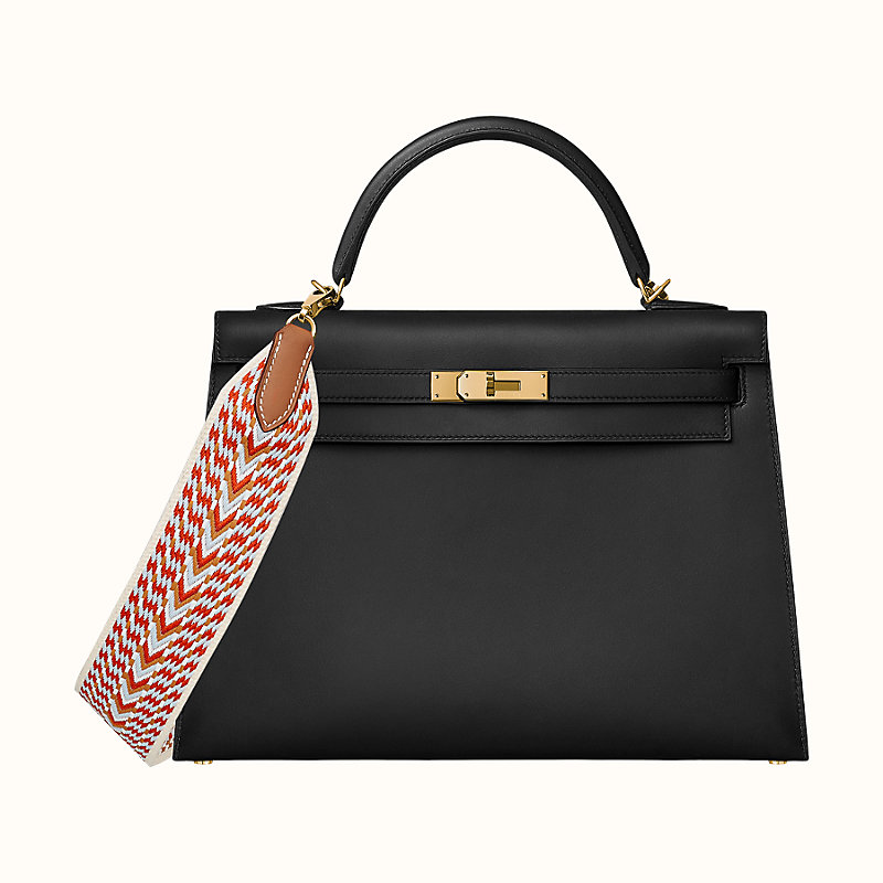 hermes black constance bag