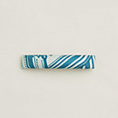 View: front, "Sangles en Zigzag Bandana" Eclipse PM hair clip