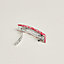 "Sangles en Zigzag Bandana" Eclipse PM hair clip, view 2 of 3